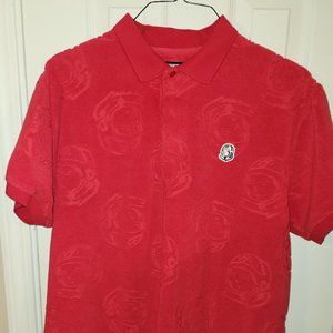 Billionaire Boys Club gravity red polo.